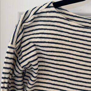 Bellerose cotton Blend Striped boatneck Top XS / 0